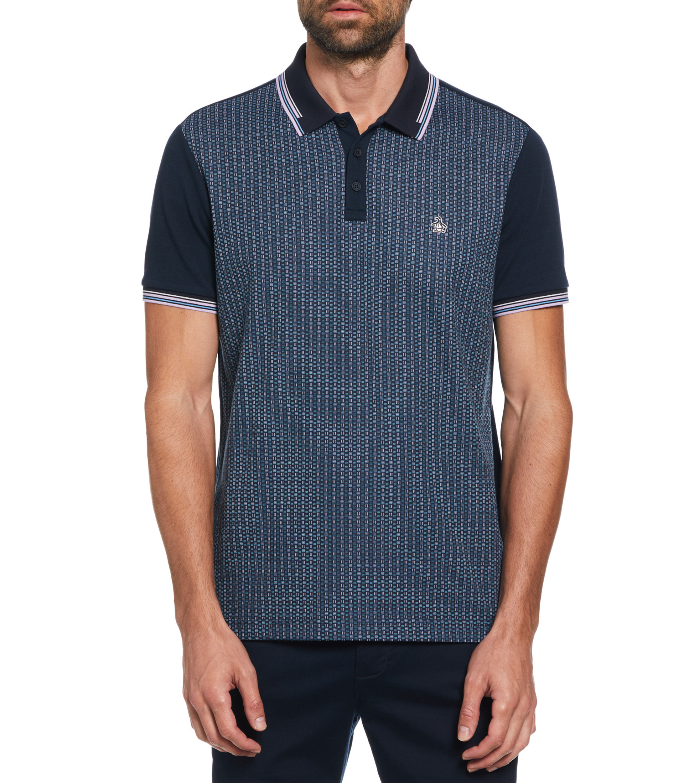 Playera discount polo penguin